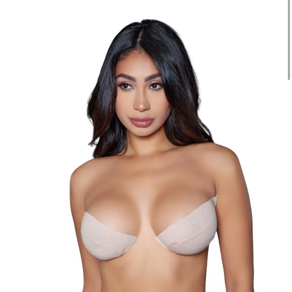 NEW Breast Body Lift Tape Self Adhesive Cotton Fabric Roll NEUTRAL NUDE 2in wide - Picture 6 of 13